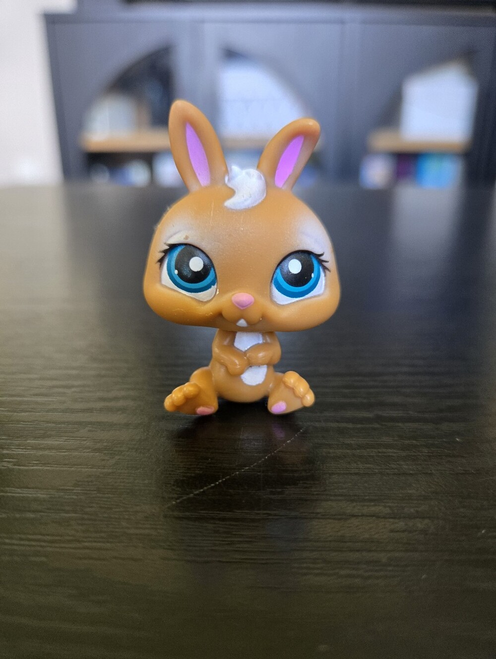 Littlest Pet Shop LPS  Brown Baby Bunny Rabbit #220